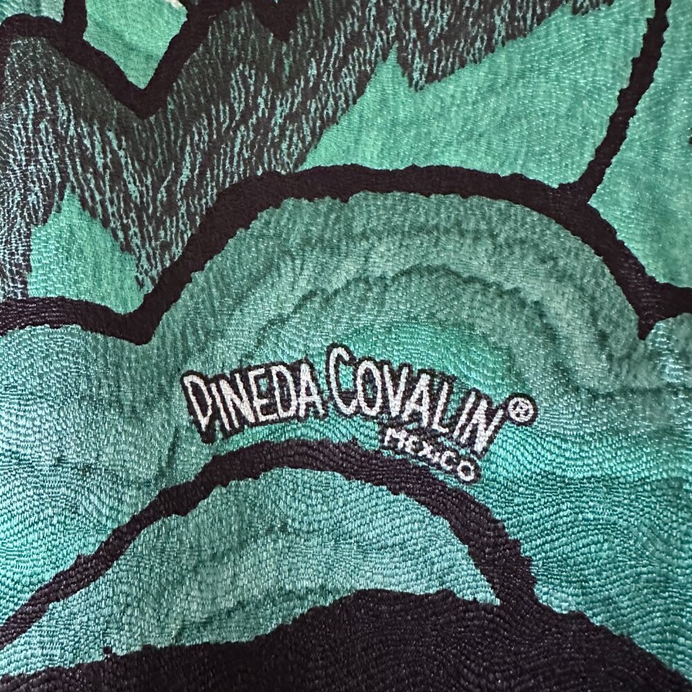 Pineda Covalin Istmo Silk Long Scarf, Double Sided - Picture 3 of 3